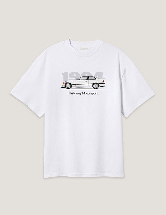 T-Shirt mit E36 M3 Lightweight Druck / Artwork